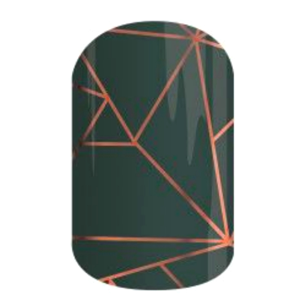 💅$3 Bundle Item Jamberry Nail Wrap - Frosted Jade